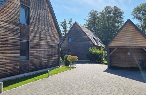 Burg-Dorf House | 5-star vacation home complex with pool and sauna in Burg-Spreewald