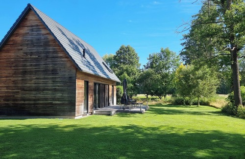 Burg-Dorf House | 5-star vacation home complex with pool and sauna in Burg-Spreewald