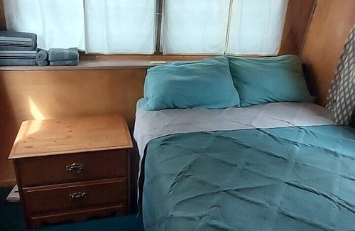 Saddlestring House | 50's Rambler RV, Rustic Mid-Century RV