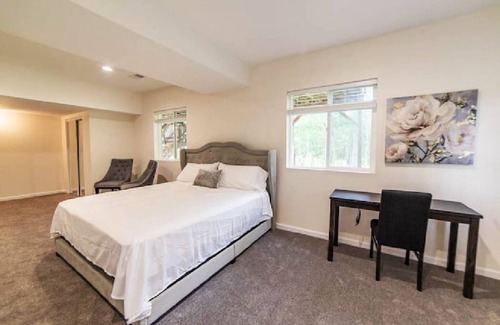 Michigan Hill House | 5000sqft W Indoor Hot Tub, Game Room, Views & Private Suite!