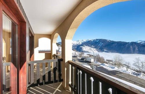 Doucy-Combelouviere Apartment | 50m from resort center, terrace, balcony, parking, tv, ski locker, 32m², Valmorel