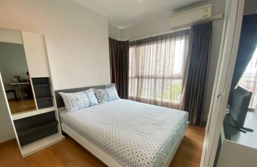 Wong Sawang Apartment | 50m MRT, Big C, 1 BR condo with Sauna, Pool & Gym