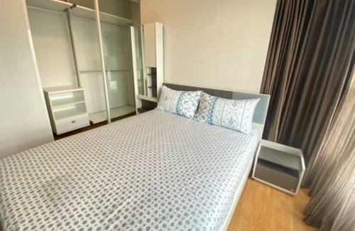 Wong Sawang Apartment | 50m MRT, Big C, 1 BR condo with Sauna, Pool & Gym