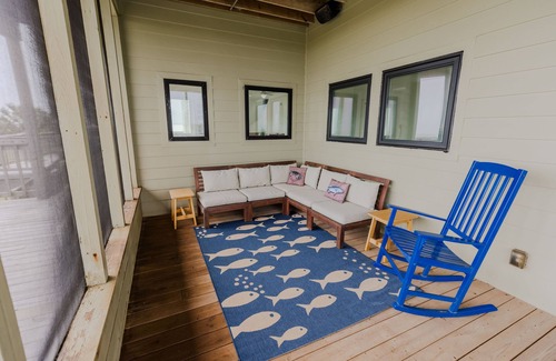 Matagorda House | 512 Beach House - Ocean Views from Every Room in this Modern BEACHFRONT Home