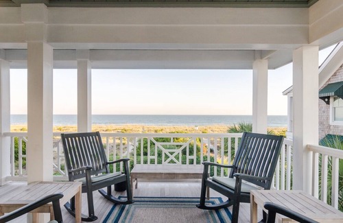 Wrightsville Beach House | 5BR Oceanfront Home w Private Pool and Hot Tub
