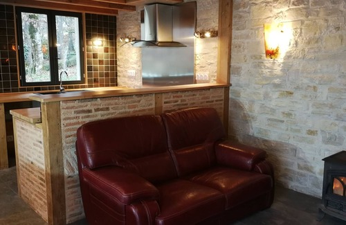 Planioles Villa | 5mn from FIGEAC 2 character houses sleeping 12 with swimming pool and AIR CONDITIONING