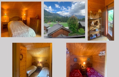 Morillon Ski Chalet | 6/8 person mountain chalet with pool and sauna