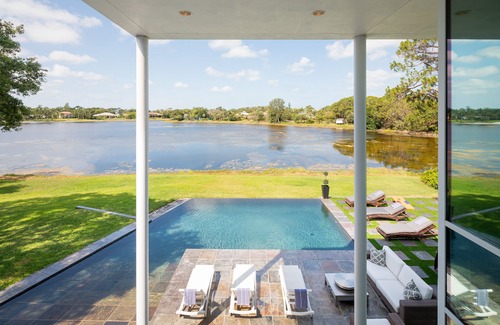Pine Ridge House | 6 BR, 5 1/2 BA 2 Acre Lake Estate Heart Of Pine Ridge Naples