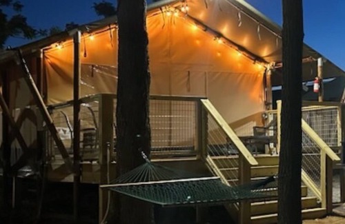 Sutherland Springs Cabin | #8 Son's Rio Cibolo Safari Cabin