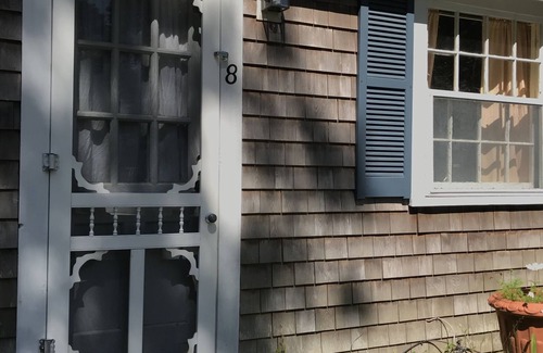 Bass River Cabin | 8-Studio Cabin w Kitchen, Enclosed Porch, Bathroom, Sleep2, Beautiful Space,Pool
