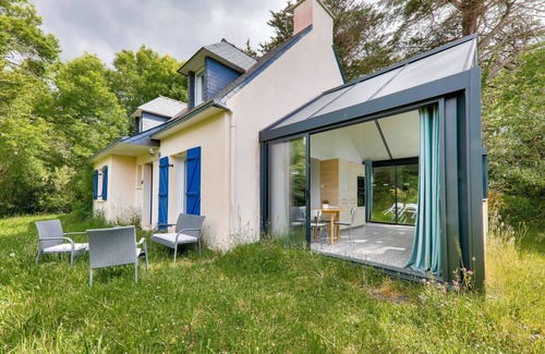 Saint-Gildas-de-Rhuys Ski Chalet | 800 m from beach – house for 4 adults and 2 children