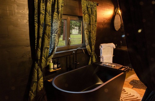 Marcenais Cabin | A 30 min de Bordeaux! Lodge 'out of Africa'-lost in Sensations