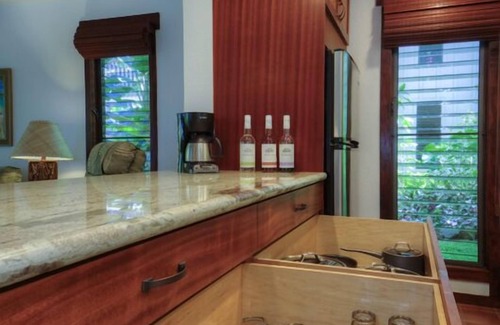 Poipu Condo | A/C throughout spacious clean comfortable main floor condo with lush garden view