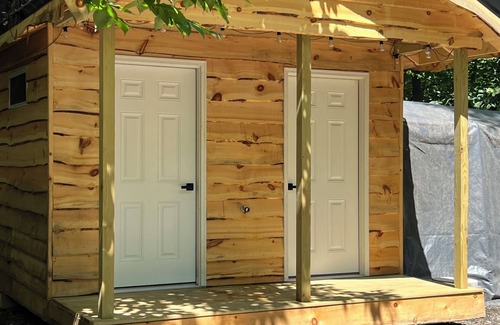 Skowhegan Cabin | A cozy cabin ideal for a couple who want to get away and enjoy the outdoors.