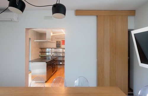 Coste House | A design corner with a view of Etna
