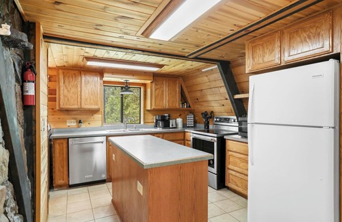 Whispering Pines Cabin | A-Frame On The Rocks. Whispering Pines. Payson. Waterwheel.