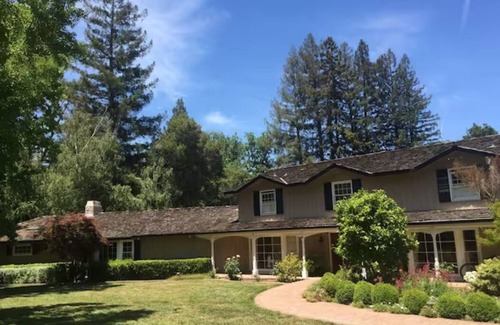 Los Altos Hills Villa | A Grand Villa, Private Lake, Monet Garden, 25567 Main House