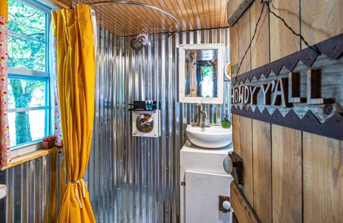 Laceys Spring House | A Little Rugged The Tiny House near Huntsville City Limits and Ditto Landing.