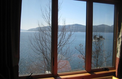 Putnam Station House | A little slice of heaven on Lake George Direct Waterfront Private Dock & Beach!