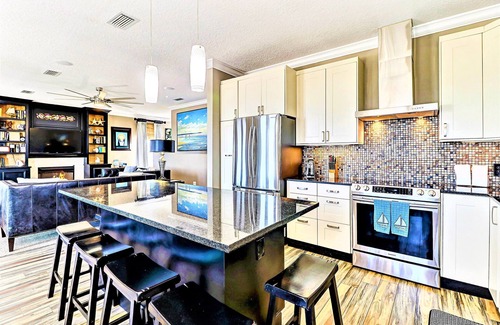 American Beach House | A pet friendly luxury resort style home.