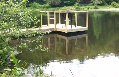 Woodstock Cabin | 'A Place in the Woods' - Cabin on Chloe's Lake on 23 acres near Woodstock, NY