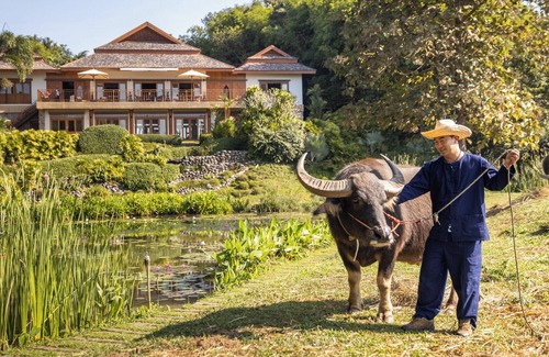 Mae Kon Villa | A private luxury retreat set in lush gardens and rice fields