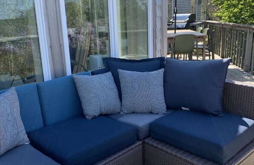 North Truro House | A secluded 4 BR/3 Bath sanctuary surrounded by trees w/large private pool