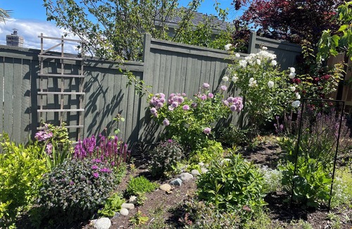 Northeast Tacoma House | A Sound view with hot tub.