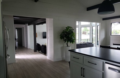 Granite Shoals House | A Touch of Texas. Stunning Lakehouse on three lots. Huge yard and Patio Deck