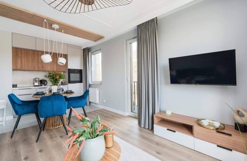Wyspa Sobieszewska Apartment | A unique apartment surrounded by greenery