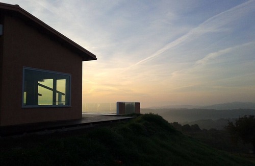 SantʼOreste House | A unique structure in a naturalistic park
