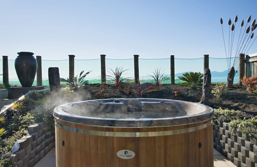Ruby Bay House | Absolute Beachfront Oasis with Sea Views & Hot Tub