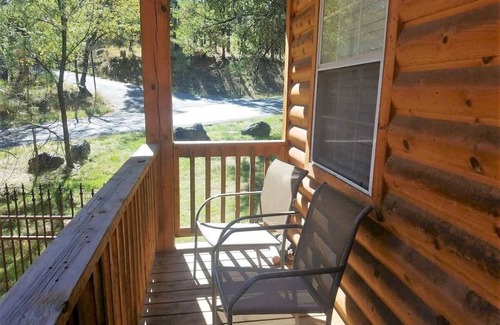 Ruidoso Cabin | AC-#3 Western Cabin: Walk to Shops and Dining in Ruidoso