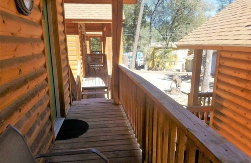 Ruidoso Cabin | AC-#3 Western Cabin: Walk to Shops and Dining in Ruidoso