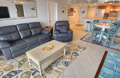 Ormond-by-the-Sea Condo | Actually on the beach! Step off balcony onto the beach & pool! Rare Find!