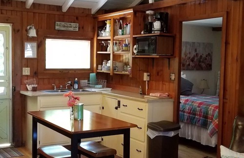 Bridgton Cabin | Adorable cottage set among tall pines with sandy beach -only .5 mile from town.