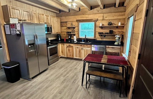 Spring Hill Cabin | ADULT ONLY Naughty Pines log cabin located in South Charleston, WV