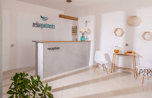 Anissaras Apartment | Aelia Apartments with Pool View