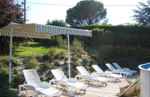 Labruguiere House | Air-conditioned guest room 2 people - Garden view
