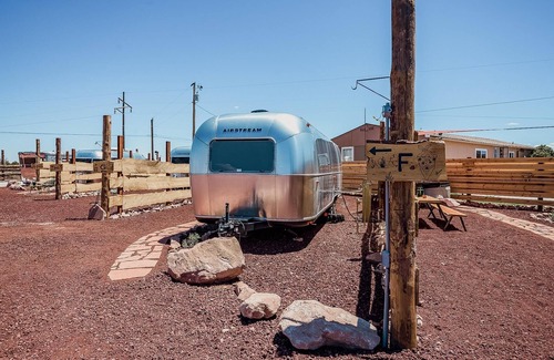 Valle House | Airstream w/ Private Hot Tub (Unit F) - 3 Person Airstream with Private Hot Tub