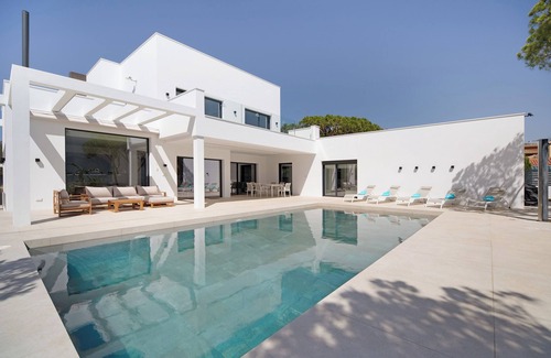 Los Gallos-Cerromolino Villa | "Alba Sea" Villa with Private Pool, 2 Private Terraces and Wi-Fi