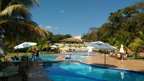 Caldas Novas Apartment | Aldeia do Lago C204- churrasqueira, bebidas liberadas nas piscinas, internet , rampa no lago, ponto recarga de carro elétrico, pesqueiro