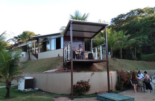 Caldas Novas Apartment | Aldeia do Lago C405-churrasqueira, bebidas liberadas nas piscinas, internet no ap, rampa de acesso ao lago, recarga carro elétrico, pesqueiro
