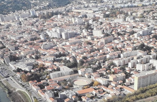 Centre Ville d'Ales Apartment | Ales from above (11th floor apartment)