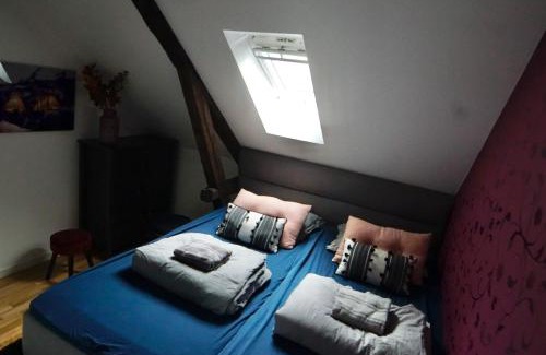 Alesund House | Ålesund downtown loft room with shared bathroom