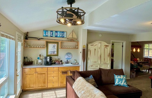 Westwood House | Almanor Lake House, Beach, Dock and Mooring Ball.