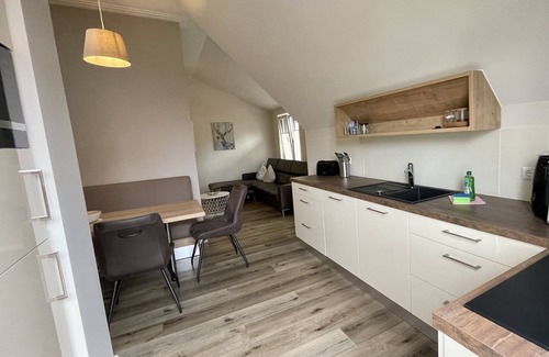 Borkum Apartment | Altstadt Borkum central apartment upper floor on the right