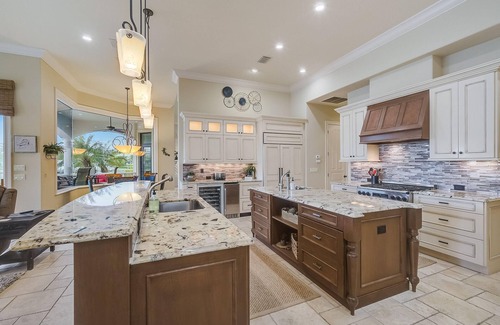 Siesta Key House | AMAZING 4 level SIESTA KEY home on large water with dock, crows nest, spa/pool