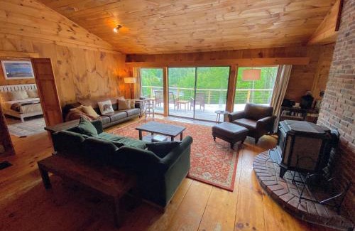Whitefield House | Amazing lakefront home in the White Mountains with game room theater 51PR