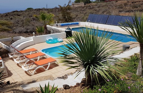Guia de Isora Villa | Amazing Rural Villa with Fantastic Sea View and Gardens